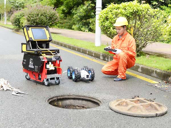 卢龙管道机器人检测